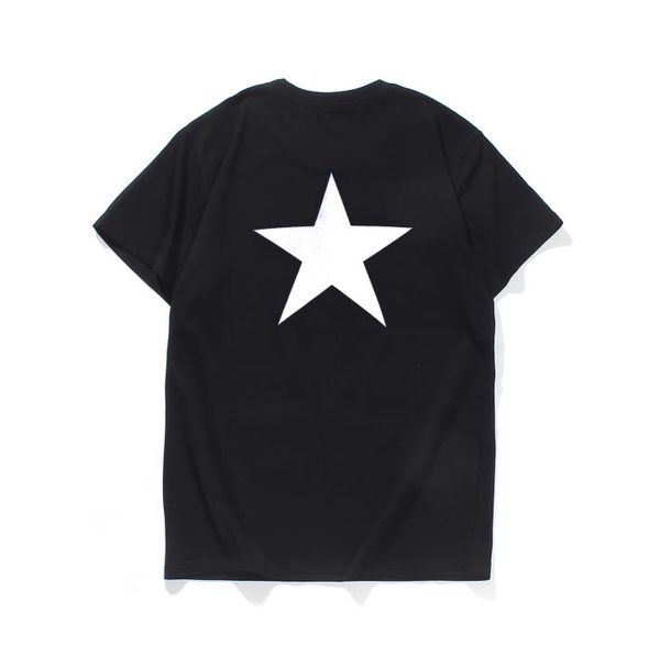 

мужчины женщина дизайнер европ tshirt трикотажного роскошь звезда старинных каний брюки рубашка с ботинками tshirt красного воздуха упрется, White;black