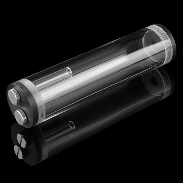 

syscooling new design art12 190mm*50mm cylindrical transparent acrylic water tank
