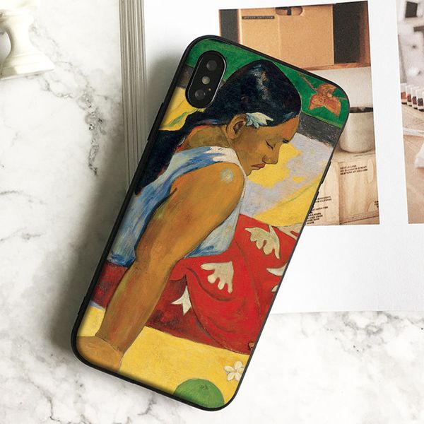 

capa luxury tribal woman painting phone case for iphone 11 pro xs max xr 8 7 6s plus 5 se case soft black tpu silicone cover.