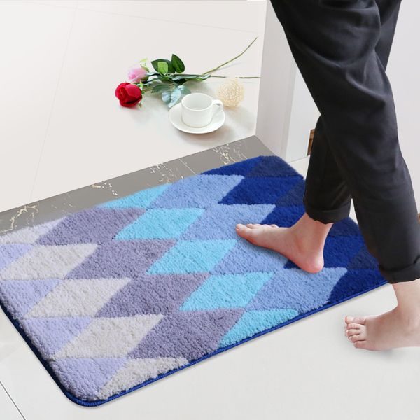 

carpet nonslip banyo paspas colorful floor carpet in bathroom thicken mats in kitchen anti-slip bathroom for toilet pvc