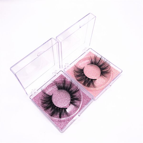 

long eye lash e series mink eyelash lashes handmade fluffy eye lashes 20mm 25mm 30mm 5d eyelashes full strip eyelashes