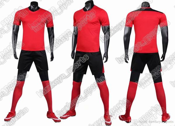 

new men's sports football uniform selling customized putuan training suit breathable 2019 short shirt 24756163, Black;yellow