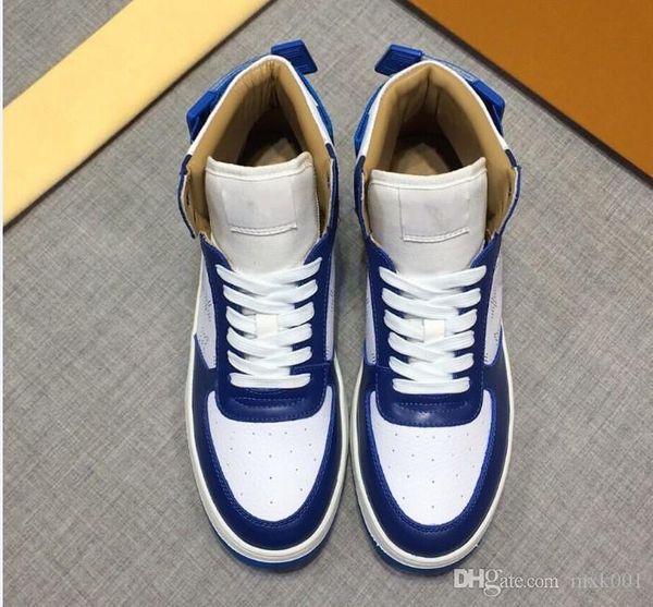 

2019 new brand print shoes trainer casual shoe man sneaker lace-up casual boots race runner38-44 kj02, Black