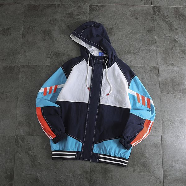 

same gender brand casual sport jackets mens designer spring autumn thin coats womens 2020 new arrive fashion sportswear hot, Black;brown