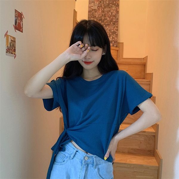 

1688 night coat market half female ins short 1688 night coat t-shirt market half sleeve female ins short sleeve t-shirt, White