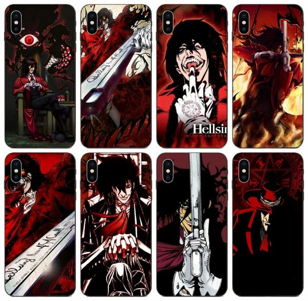 

tongtrade] специальные аниме alucard hellsing чехол для iphone 8s 7s 6s 5s plus x xs 11 pro max samsung on7 huawei y7 lg k50 free case ship