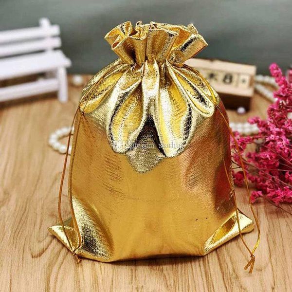 

birthday party украшение позолоченных марлевые ювелирные сумки рождественский подарок сумка сумка подарочная упаковка 7 * 9см 10 * 12см 13 *