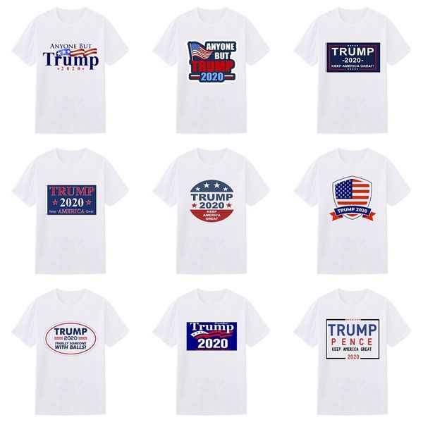 

2020ss new mens designer t shirt luxury paris fashion tshirts summer women pattern trump t-shirt male 100% cotton tee 25679 #, White;black
