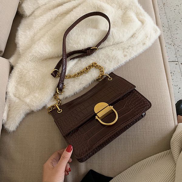 

bags for women 2019 luxury handbags women bags designer crocodile pattern leather shoulder messenger bag sac a main