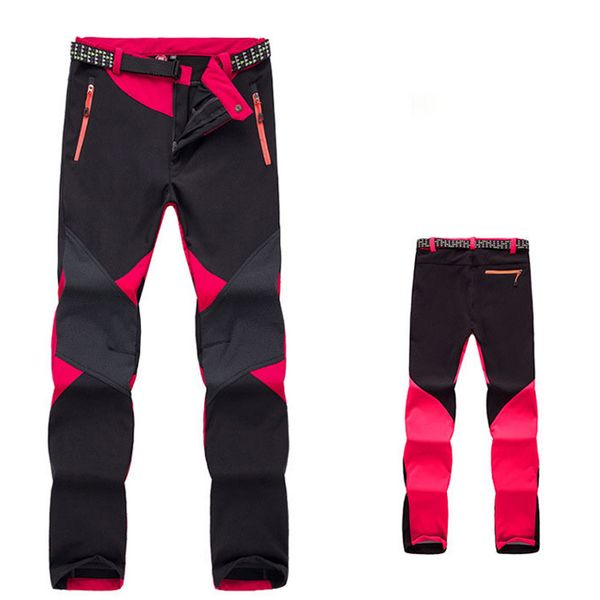 

womens quick dry cargo pants outdoor hiking camping waterproof elastic trousers
