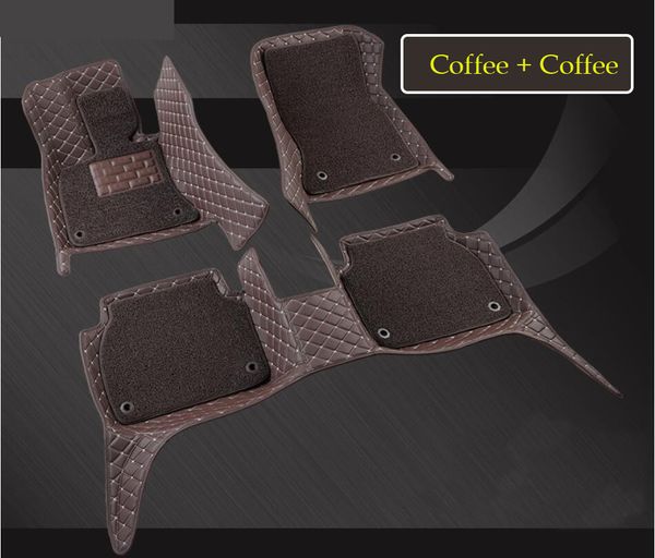 2019 Car Floor Mats Foot Carpets Step Mat For Prado Land Cruiser