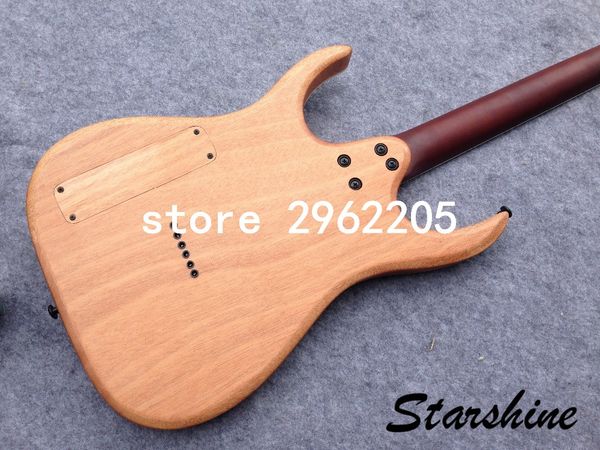 

starhine 7stings electric guitar mahogany body rosewood fingerboard good quailty korean factor
