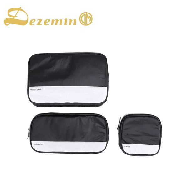 

dezemin super lightweight tyvek paper cosmetic pouch toiletry pouch waterproof