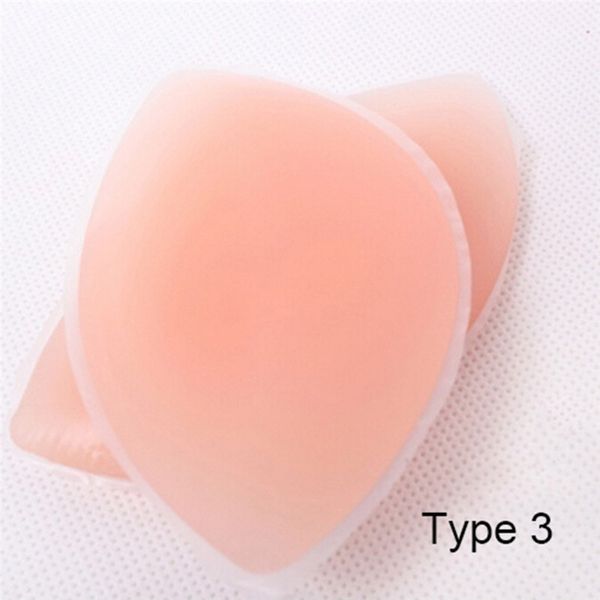 

women silicone bra gel invisible inserts breast pads push up bra insert breast enhancer inserts for dress bikini swimsuit, Black;white