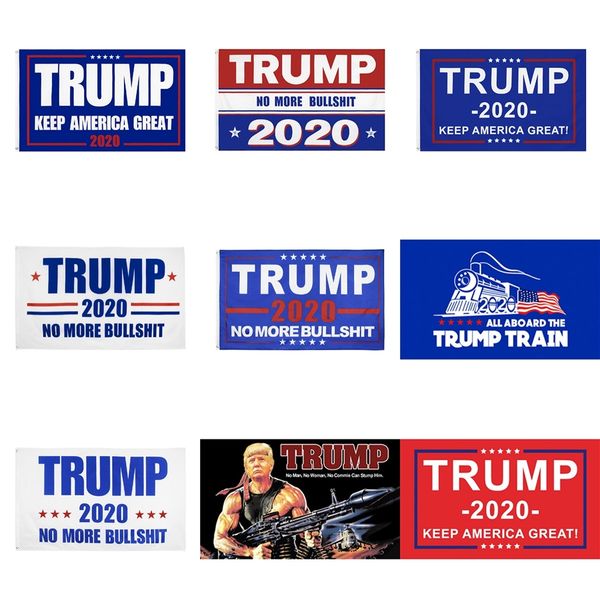 

90*150cm donald john trump amercia flags polyester head metal grommet personality decortive trump banner flag 50 1pcs #512