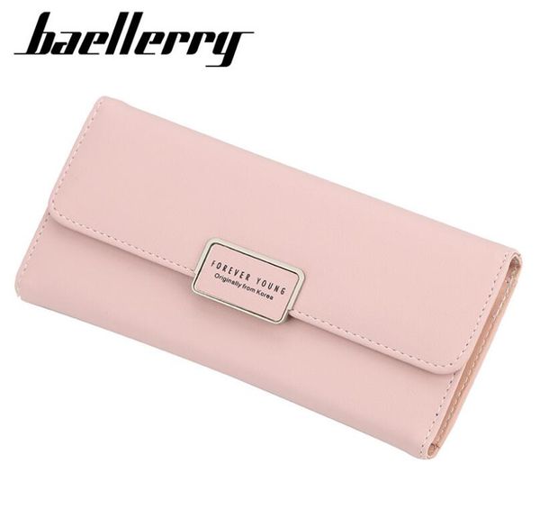 

long women purses female carteira feminina fashion coin purse card holder girls cute long clutch bag lady wallet women, Red;black