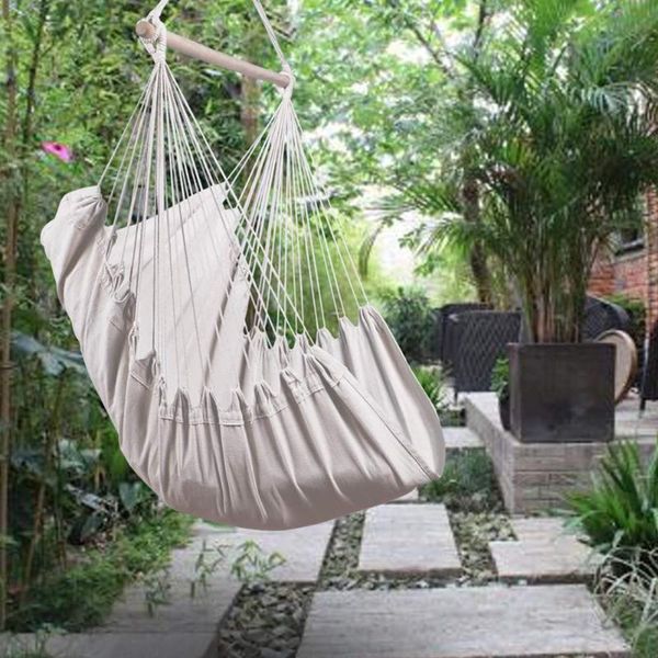 

portable travel camping hanging hammock home bedroom swing bed lazy chair