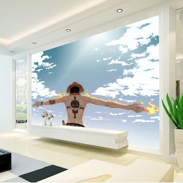 Anime Living Room Wallpaper