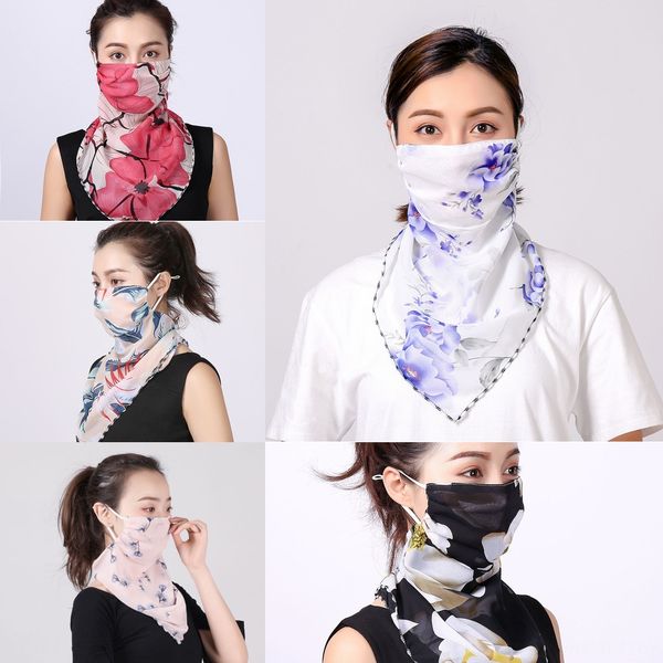 

aeeqd восхождение шарф ветрозащитный велоспорт шарф уф-защиты лица пешие прогулки открытый шелковая маска горнолыжная головные уборы, Black