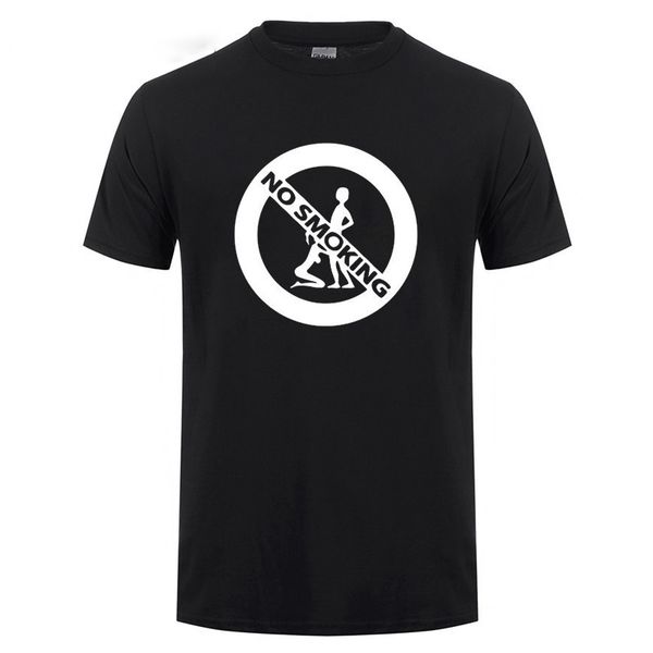 

and boy no smoking printed t shirt for men summer tee short sleeve casual o neck humor joke funny t-shirt, White;black