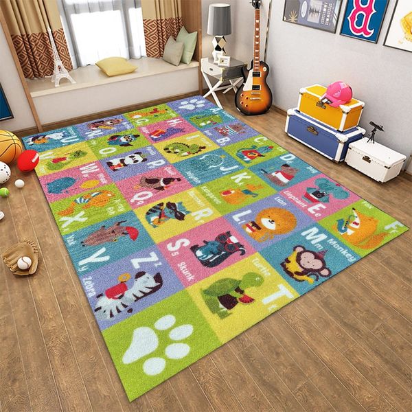 

baby playmat kids carpet for playing with cars and toys developing mat for children game pad educational alphabet area rug