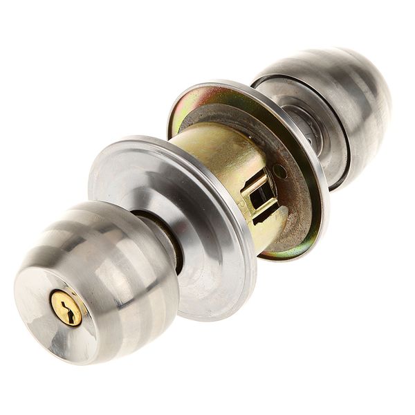 

ball keyed entry door knob lock stainless steel for 35mm-45mm door thickness