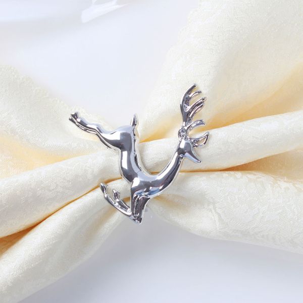 

12pcs animal napkin rings christmas holidays wedding parties dinners decorative napkin buckle new
