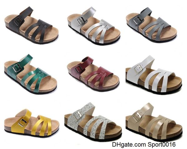 

bokon 2020 2020 famous brand orlando women s flat heel sandals summer men beach classic casual ventilation comfortable genuine, Black