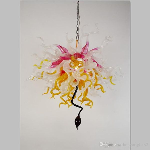 

new led light hand made blown glass chandelier crystal chandelier luminaire european chandeliers home decor light