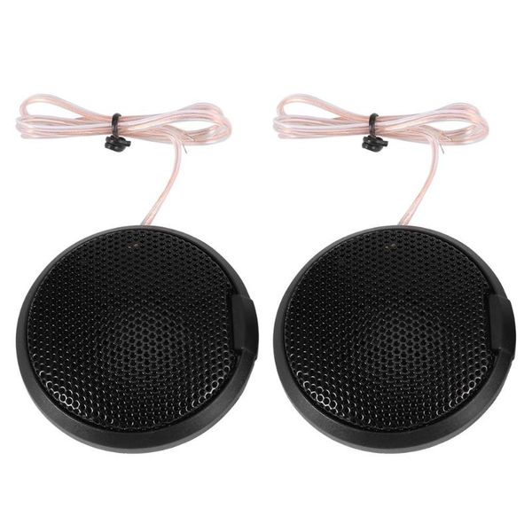 

1 pair car tweeter speakers 105db 20w audio loudspeakers treble speakers black highsound speaker easy to installation