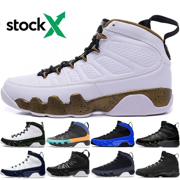 

9 9s the spirit mens basketball shoes men dream it do it unc anthracite bred space jam sneakers 9s sports shoes 40-47