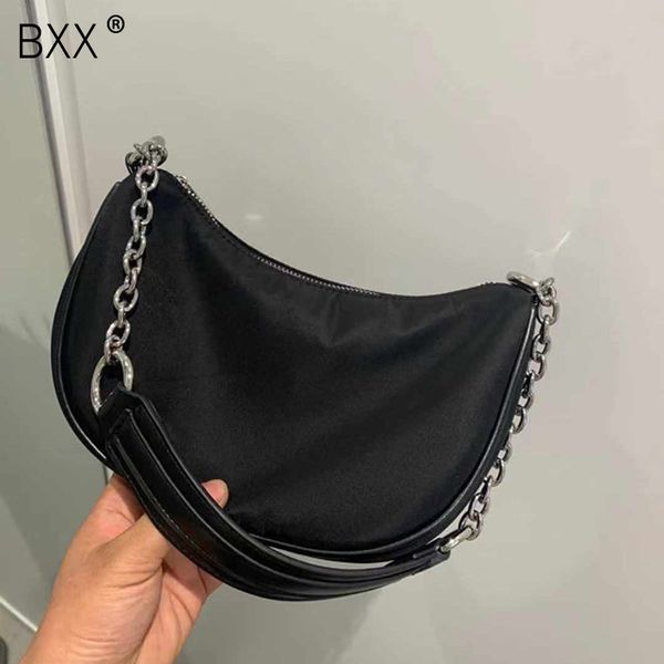 

bxx] casual nylon bags for women 2020 summer chain design small shoulder messenger travel handbags crossbody bag hl605