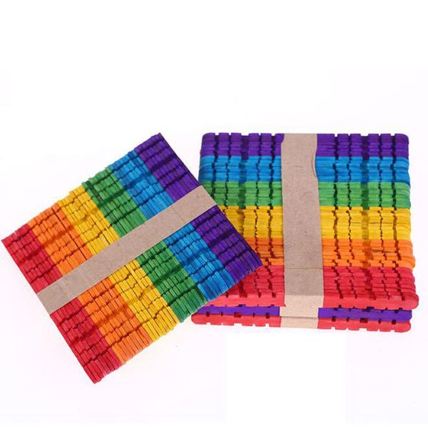 

wood popsicle sticks ice cream lolly molds kids hand crafts art diy cake making children gift wooden zc0199