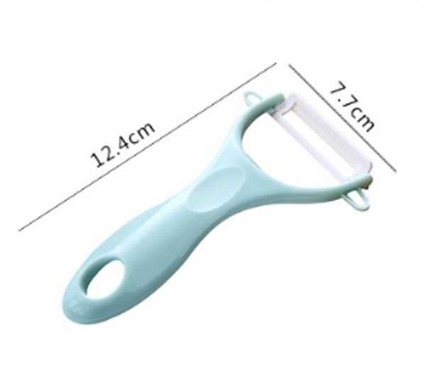 

creative stainless steel ceramics fruit peeler parer cutter kitchen tool cartoons kitchen accessories tackle oil painting