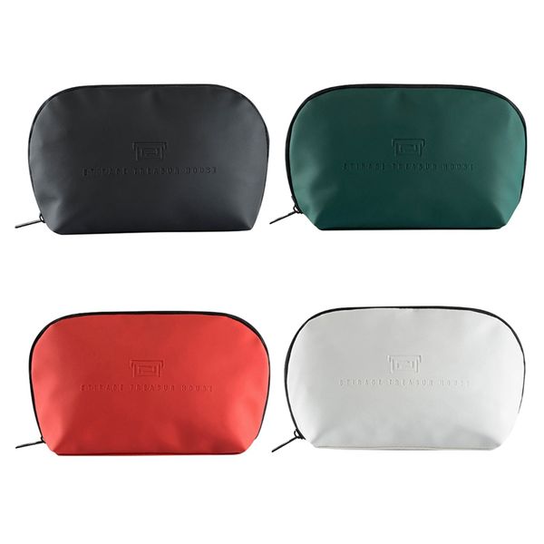 

simple cosmetic storage bag ladies clutch bag shell portable waterproof storage for outdoor travel dress up
