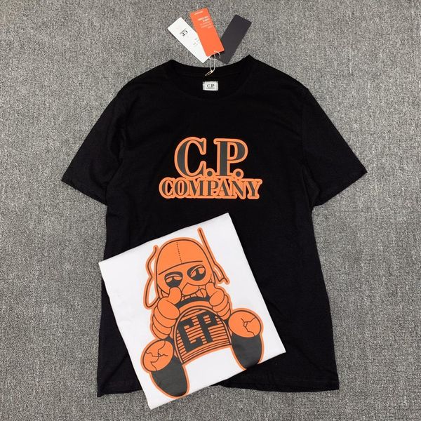 

20ss cp t shirts brand mens shirt company designer tshirts women cp outfit luxury tees cp clothing summer streetwear letter print 20033004l, White;black