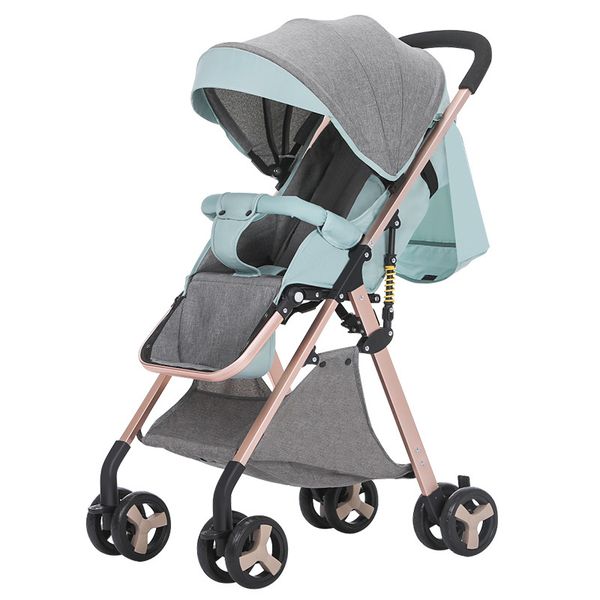 

high landscape baby stroller multi-function easy to fold 5.6kg ultra-light portable can sit and lie