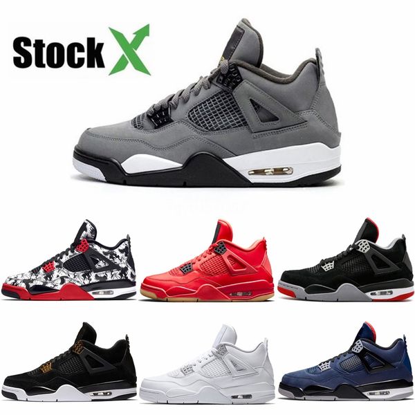 

neon 4 4s men metallic green orange jumpman black cat designer fire red singles what the fiba rasta mens basketball shoes sport sneakers #68