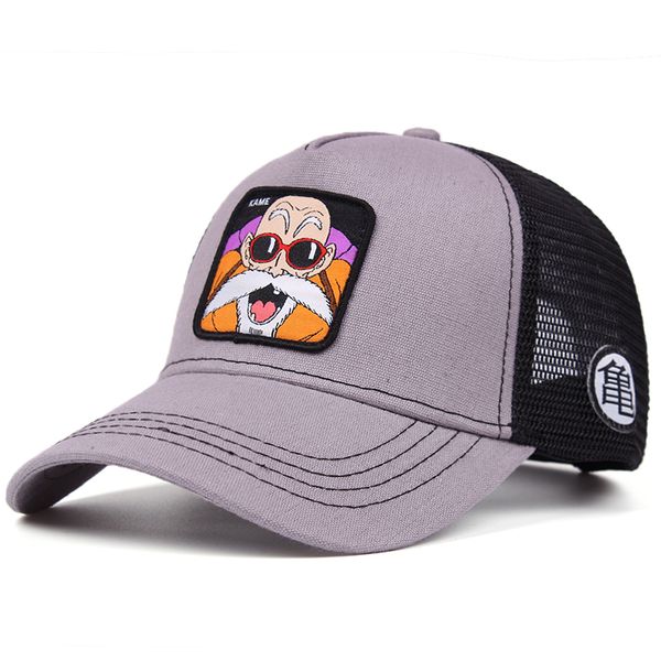 

2020 new fashion baseball cap hip hop trucker hat outdoor golf hat, Blue;gray