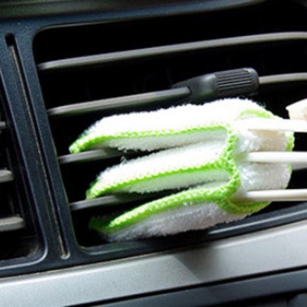 

car dust brush tool brush car air conditioner louver multifunction cleaning cleaning tool