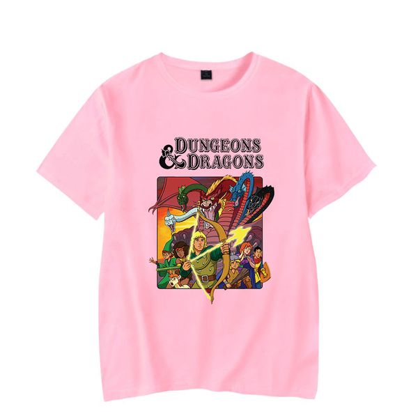 

BTS 2019 New Arrivel Dungeons And Dragons Summer Short Sleeve T-shirts 2019 New Women/Men Clothes Printed Summer Casual T-Shirt