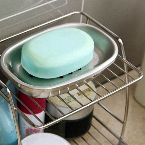 

2-х слоев нержавеющей стали стеллаж для хранения специй приправа basket стол организатор кухня ванная комната для хранения держатель стойки