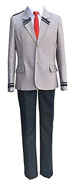 

my hero academia cosplay costume high school uniform full suit, Black