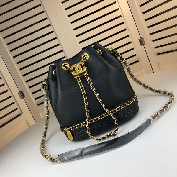 

ladies fashion luxury bags women handbags 2019 design new style leather quality excellent hardware draw string with a sign
