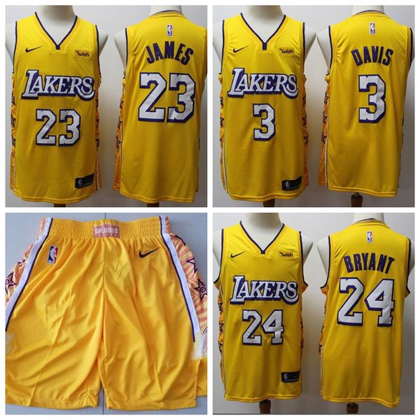 lebron james lakers jersey yellow