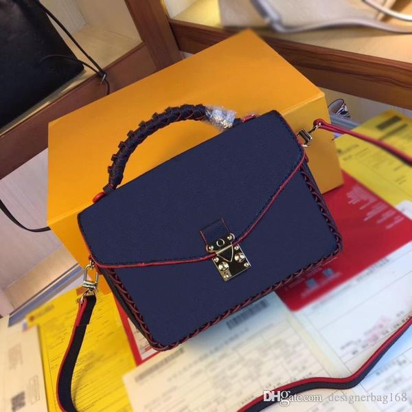 

new fashion classic womens handbags crossbody messenger bag embossing letter bag designer women vintage strap shoulder bag