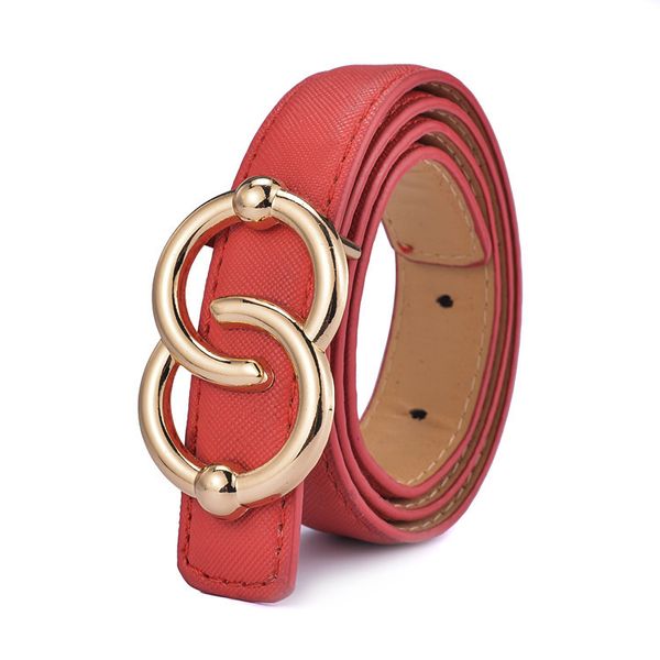 

children leather belts for boys girls kid casual pu waist strap waistband for jeans pants trousers adjustable t200511, Black;brown