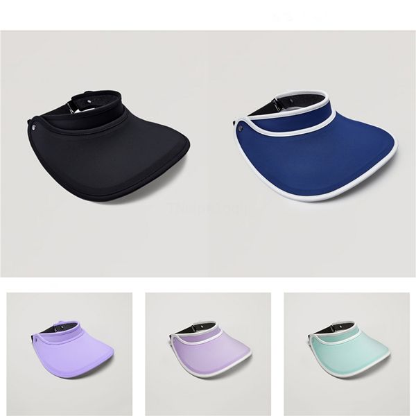 

2020 new simple summer straw sun hat women pearl backable sun visor hat with big heads wide brim uv protection female cap #30 #402, Blue;gray