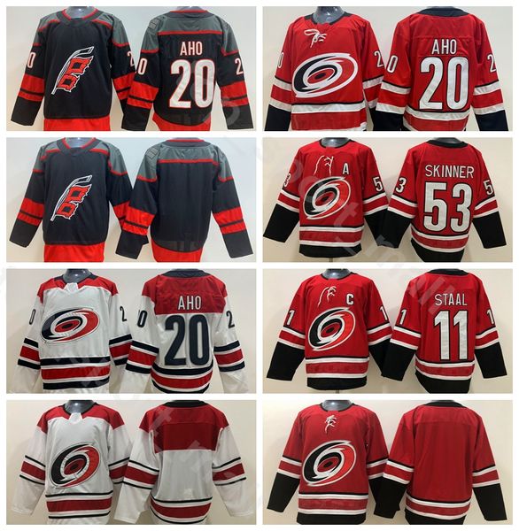 sebastian aho carolina hurricanes jersey