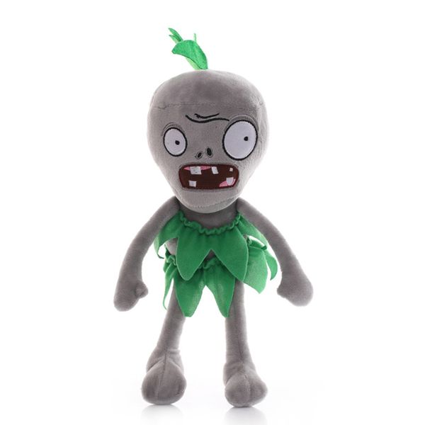 Plants vs Zombies Plush Toy Stuffed Animal - 28cm vestido verde Zombie / 11inch altos